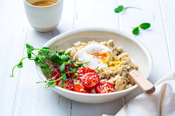 Savoury Oats: Turmeric, Cumin & Fried Egg