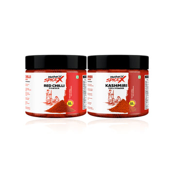 Chilli Power Duo (2-in-1 Combo) | 50g – Mini Trial Pack | Bold Heat + Vibrant Colour