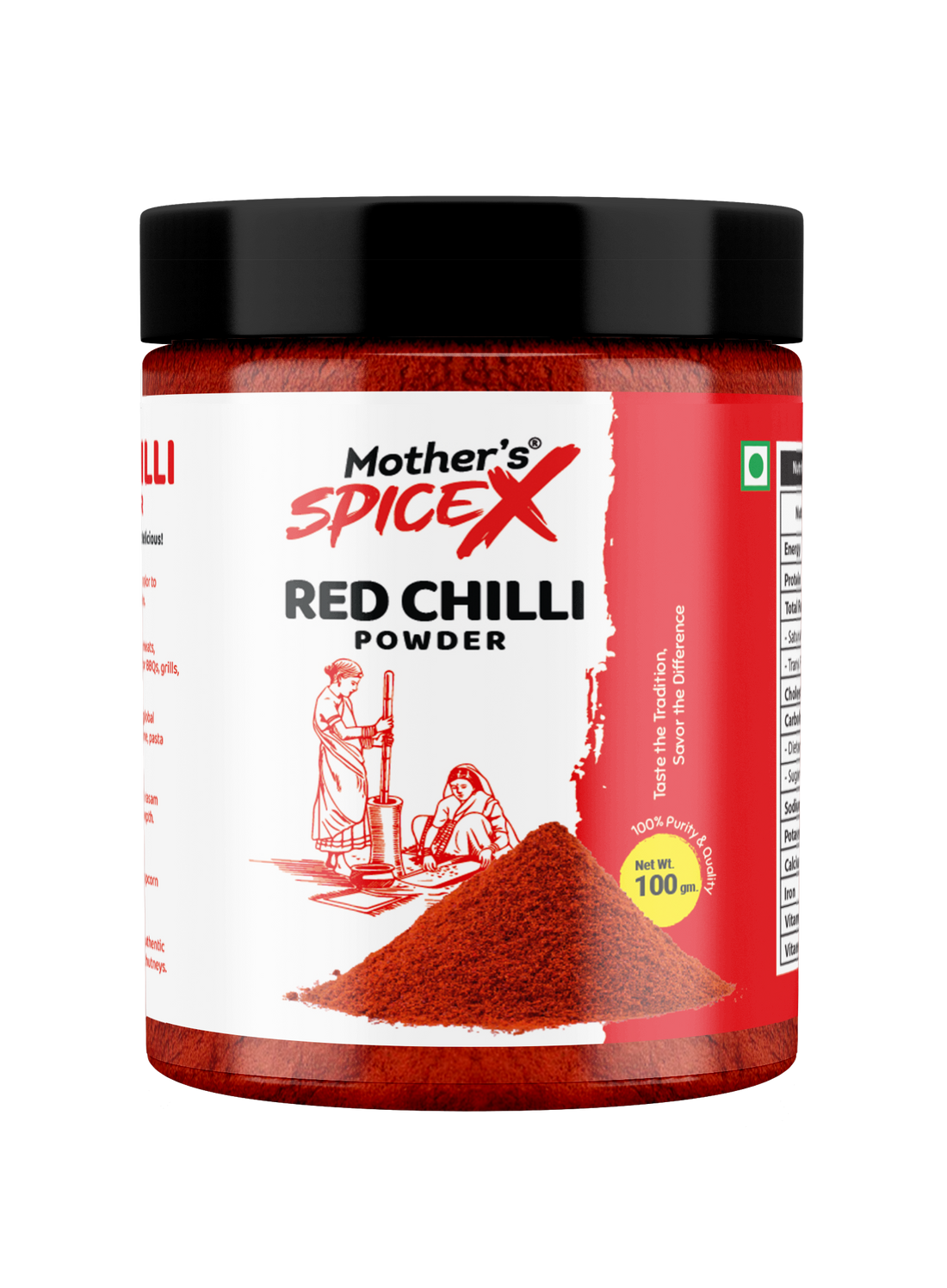Chilli Power Duo  (2-in-1 Combo) | 100g – Everyday Home Use | Bold Heat + Vibrant Colour
