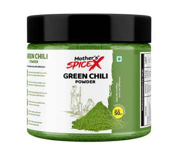 Premium Green Chilli Powder | Authentic Indian Spices | Hot & Fresh Chilli Flavour for Curries, Snacks & Cooking